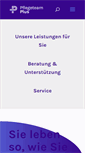Mobile Screenshot of pflegeteam-plus.de